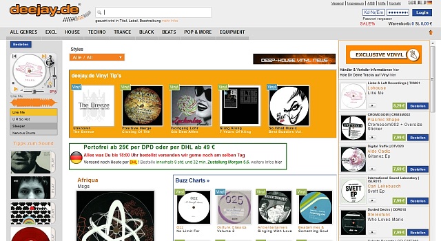 webdesign deejay