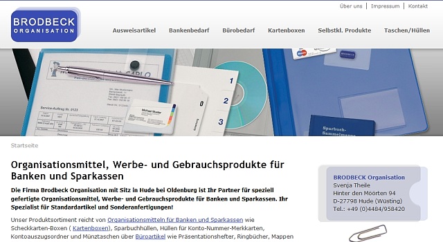 webdesign organisation