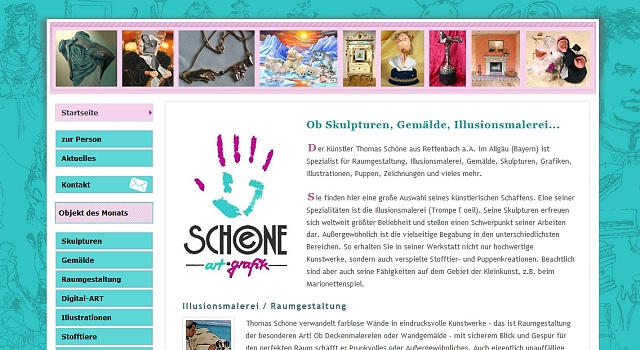 webdesign schoene kunst