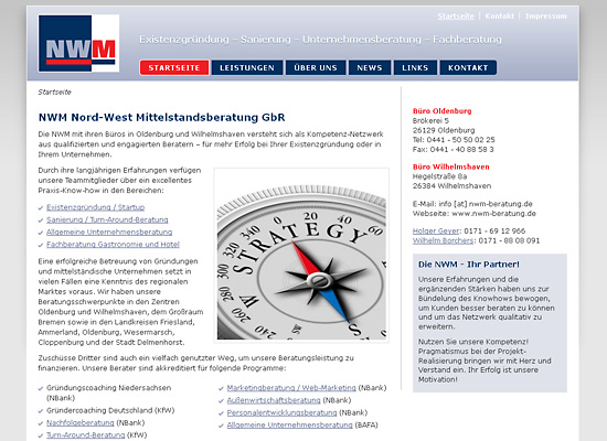webdesign unternehmensberater