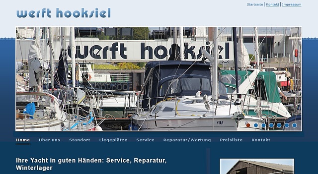 webdesign werft hooksiel