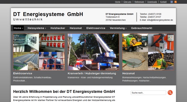webdesign dt energiesysteme neuenkirchen