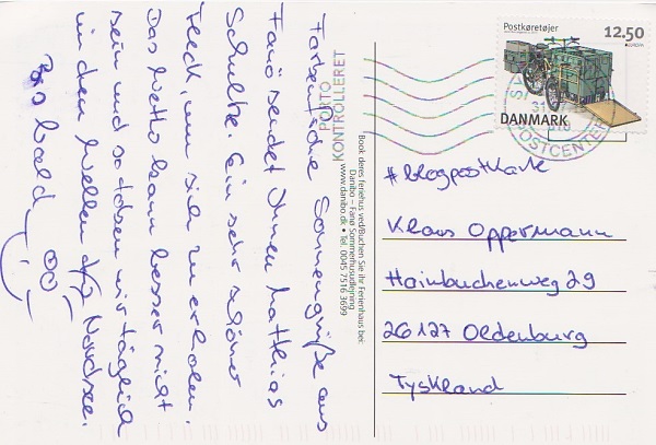 #blogpostkarte von Kapitän Matthias Schultze