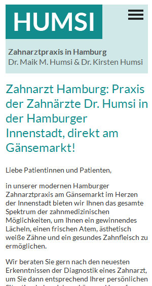 Responsive 1 Zahnarzt