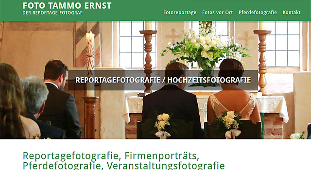 Webdesign Fotograf Ernst