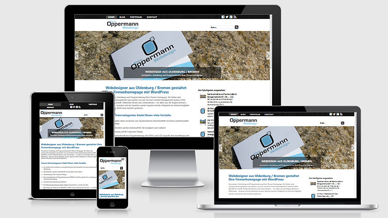 Screenshots Responsive Webdesign