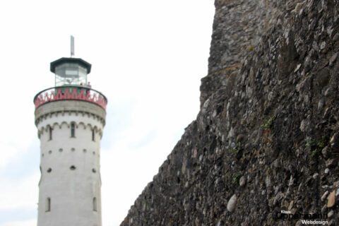 Lindau Bodensee Hafenmauer Leuchtturm