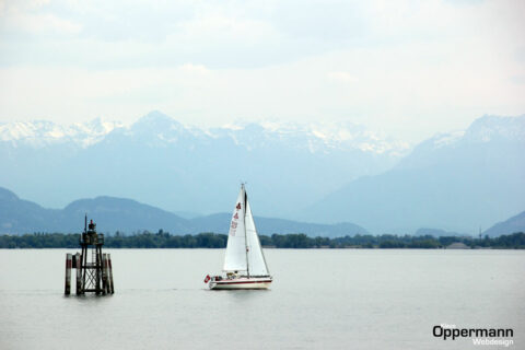 Lindau Bodensee Segelschiff