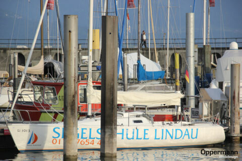 Lindau Segelschule Boote Yachten