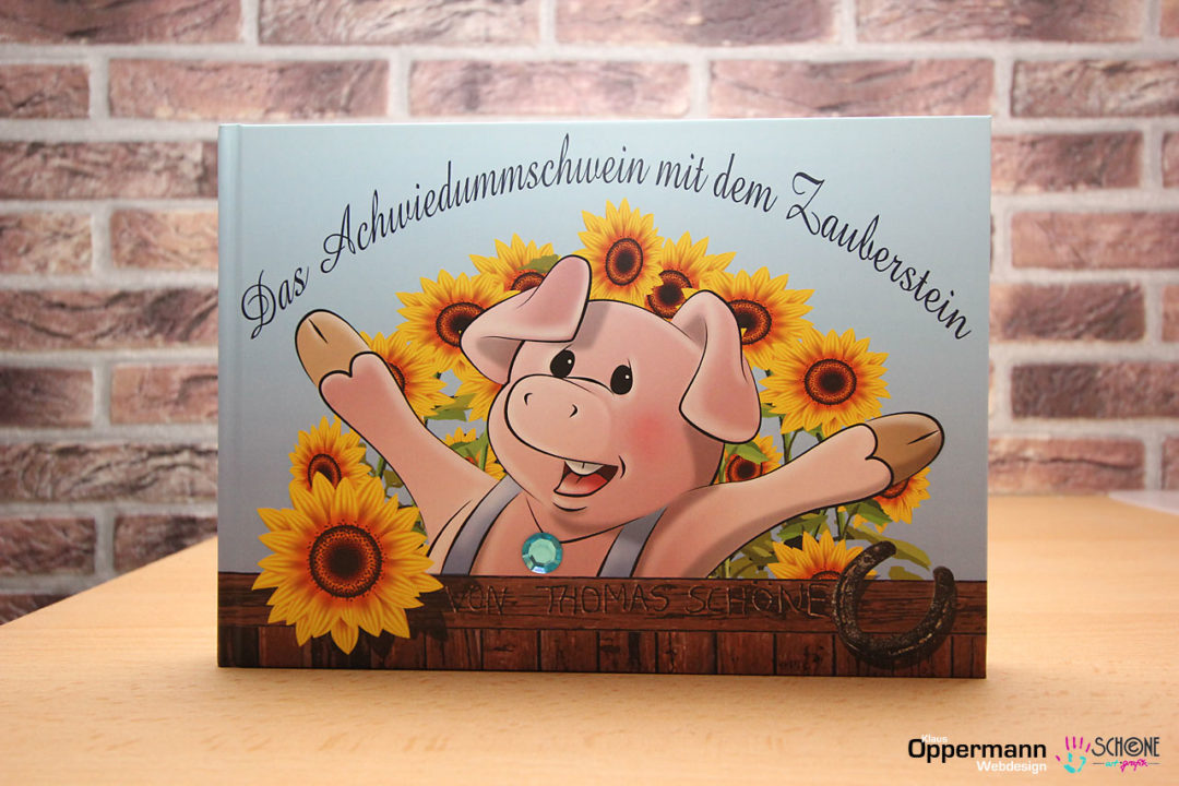 Bilderbuch Das AchwiedummSchwein mit dem Zauberstein 01