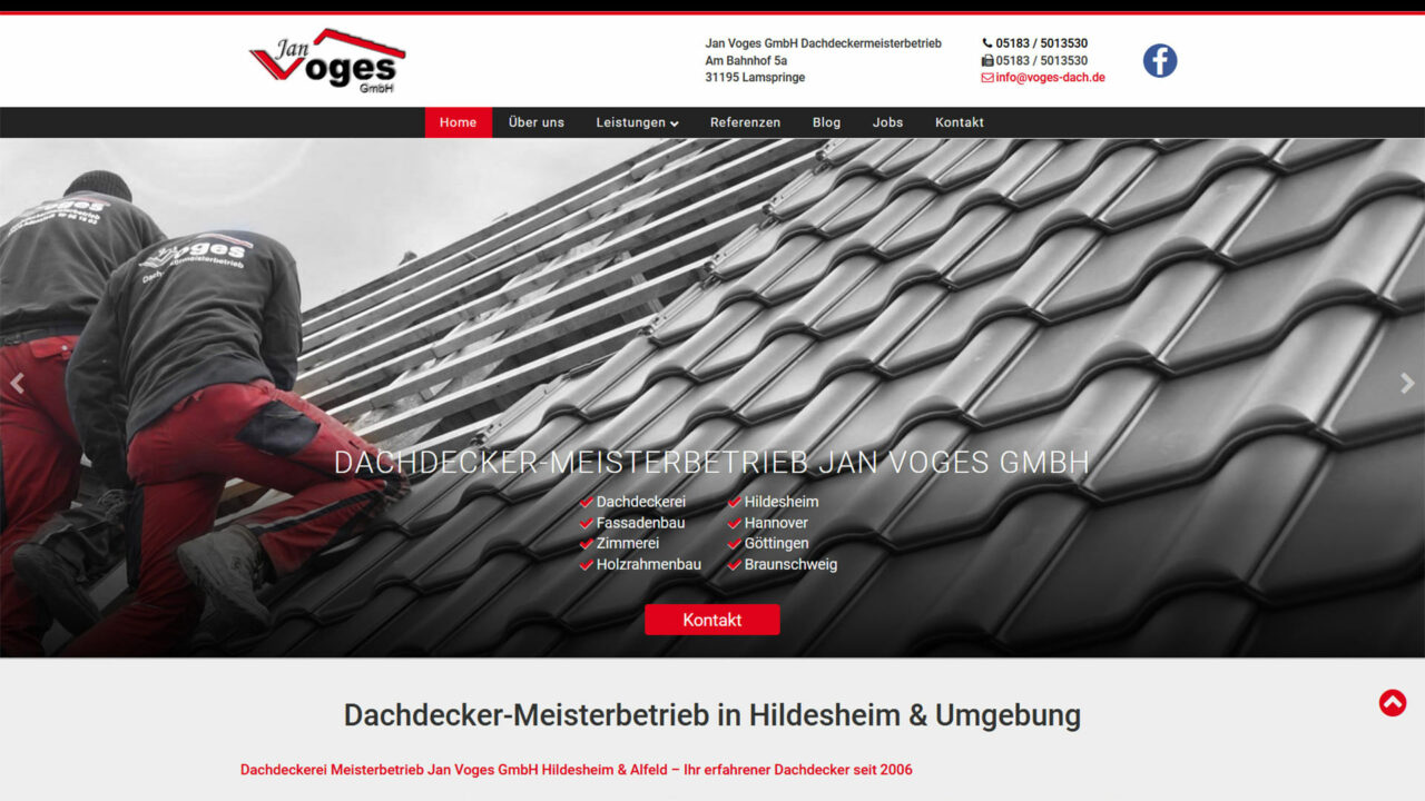 Dachdeckermeisterbetrieb Jan Voges Hildesheim Dachdeckermeisterbetrieb Jan Voges Hildesheim