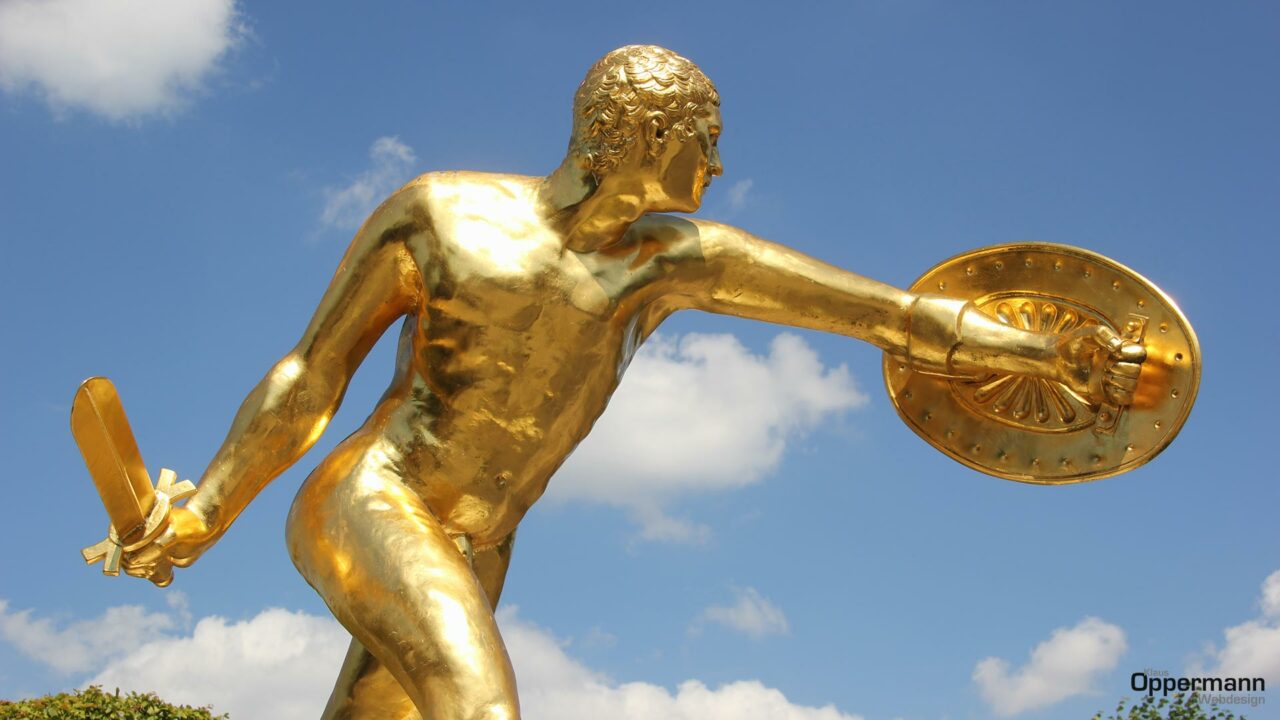 Goldjunge Hannover Herrenhausen