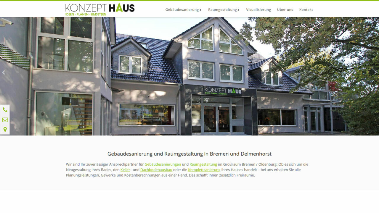 Konzepthaus Becker Delmenhorst Webdesign
