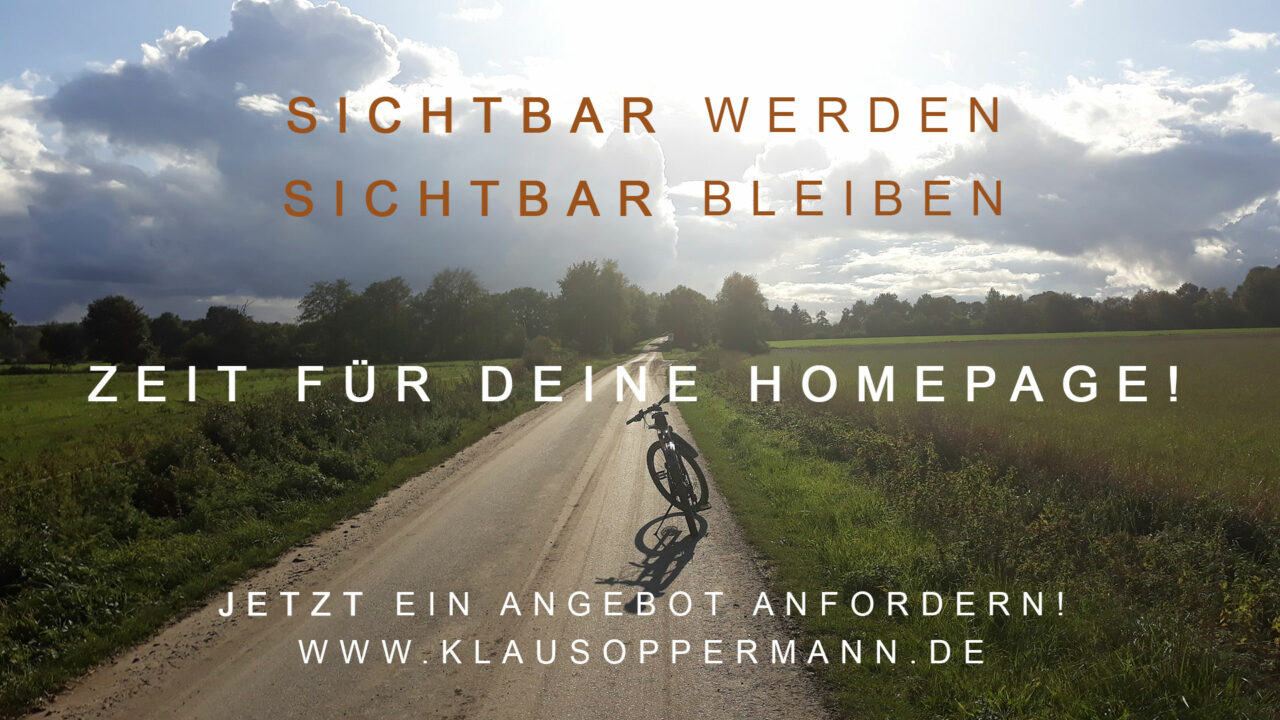 Homepage erstellen Angebot anfordern