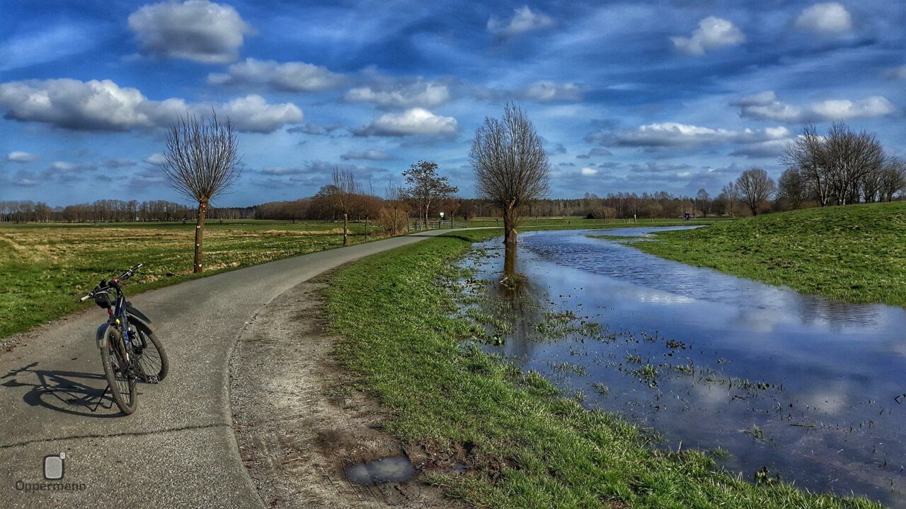 Fahrrad Radfahren Radtour MTB Oldenburg Bornhorst Blau