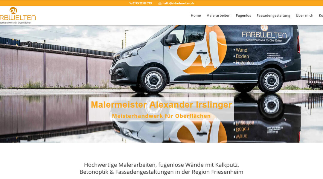 Malermeister Alexander Irslinger Kalkputz Fugenlos Betonoptik Fassadengestaltungen Friesenheim