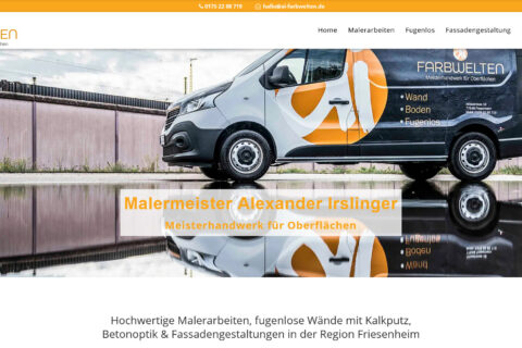 Malermeister Alexander Irslinger Kalkputz Fugenlos Betonoptik Fassadengestaltungen Friesenheim