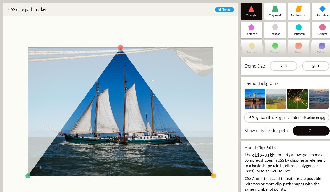 CSS Clip Path Maker