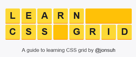 Screenshot Learn CSS Grid A Guide to Learning CSS Grid