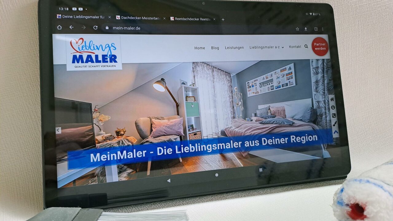 Webdesign Oldenburg Website Homepagegestaltung Maler 2