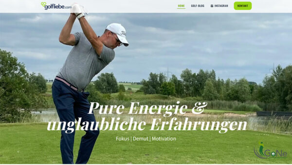 Webdesign Golfliebe Golf spielen Blog Hannover WordPress